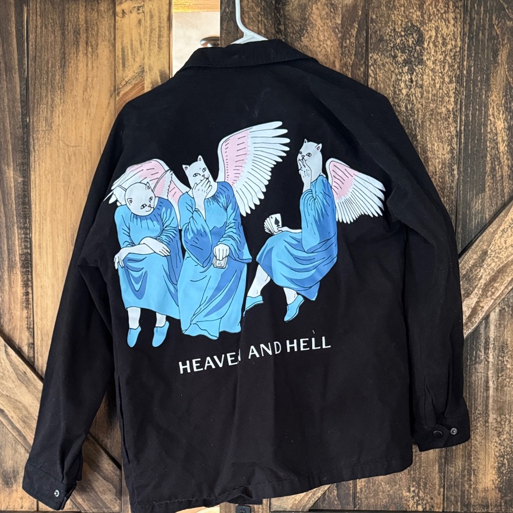 Black rip n dip jacket